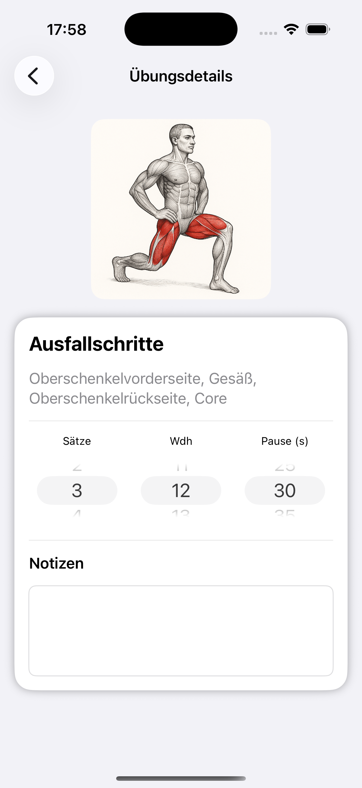 Workout Beispiel