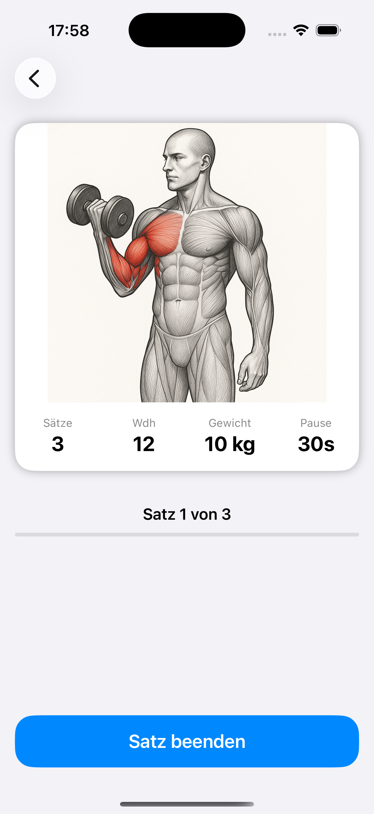 Im Training