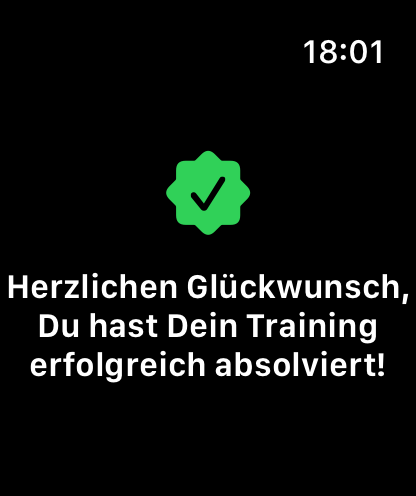 Apple Watch Fertig